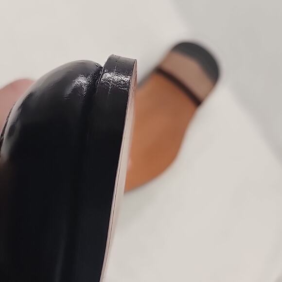 BROOKS BROTHERS ENGLISH TASSEL BURGUNDY VTG LOAFERS NEW WELT SOLES MENS 9.5 GUC - Picture 13 of 16